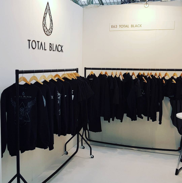 TOTAL BLACK at Pure London AW17 Fashion Show - Kensington Olympia